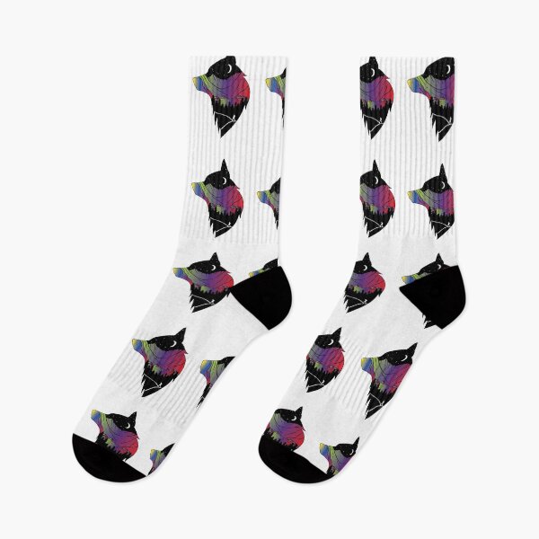 Item preview, wolf of the night, moon and stars mountains designed and sold by XXgooddeedXX.