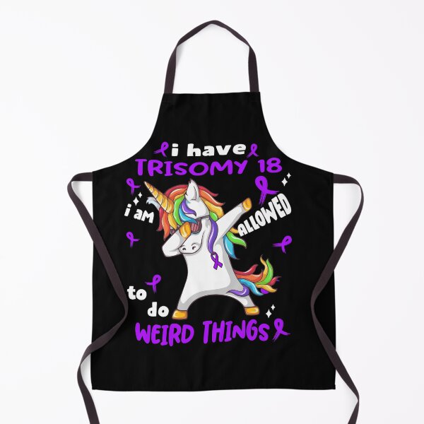 Item preview, Trisomy 18 Awareness Funny I have Trisomy 18 i'm allowed to do Weird Things! designed and sold by JanetShop809.