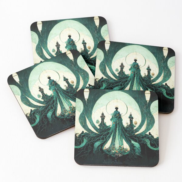 Item preview, green goddess designed and sold by MantillArt.