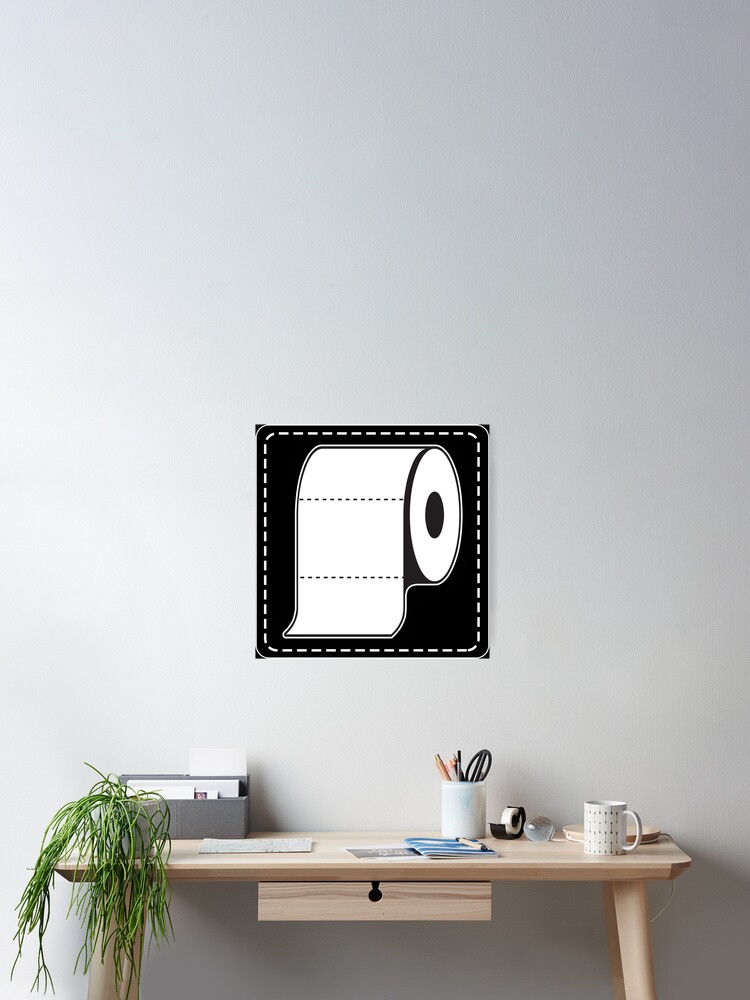 Thumbnail 2 of 3, Poster, Toilet Paper designed and sold by DesignsPrints.