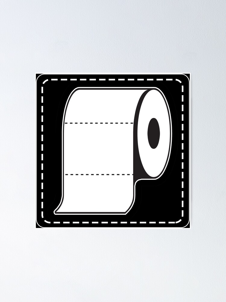 Thumbnail 1 of 3, Poster, Toilet Paper designed and sold by DesignsPrints.
