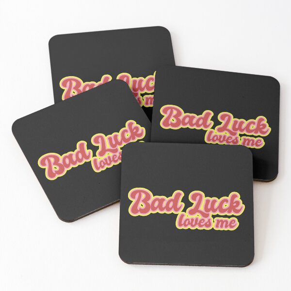 Item preview, Bad Luck Loves Me - Red designed and sold by Chubuter.