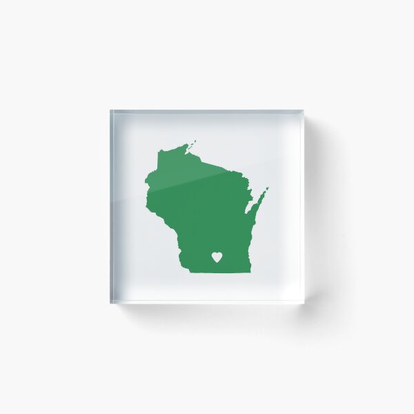 Item preview, Wisconsin Love in Green designed and sold by Maren Misner.