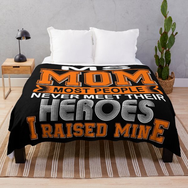 Item preview, Proud MS Mom Most People Never Meet Their Heroes I Raise Mine designed and sold by frechettee.