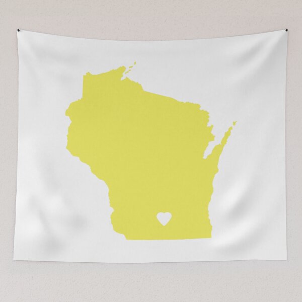 Item preview, Wisconsin Love in Lemon designed and sold by Maren Misner.