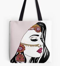 Pink Dulhan Tote Bag