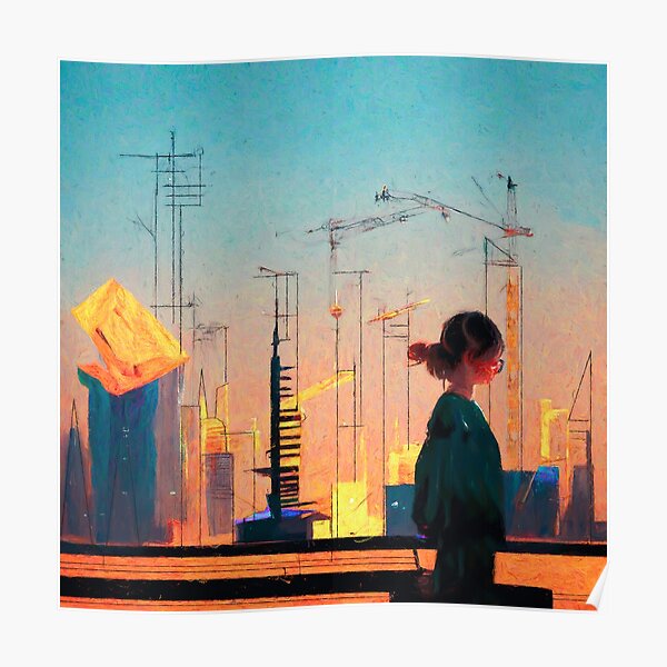 dreaming of architecture Poster