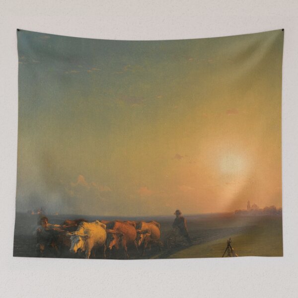 Item preview, Ploughing the fields, Crimea-  Ivan Konstantinovich Aivazovsky  designed and sold by TeeARTHY.
