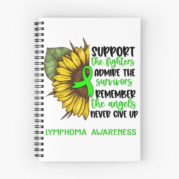 Item preview, Lymphoma Awareness - Support the Fighters Admire the Survivors Remember the Angels Never Give Up designed and sold by whlrcheryl.