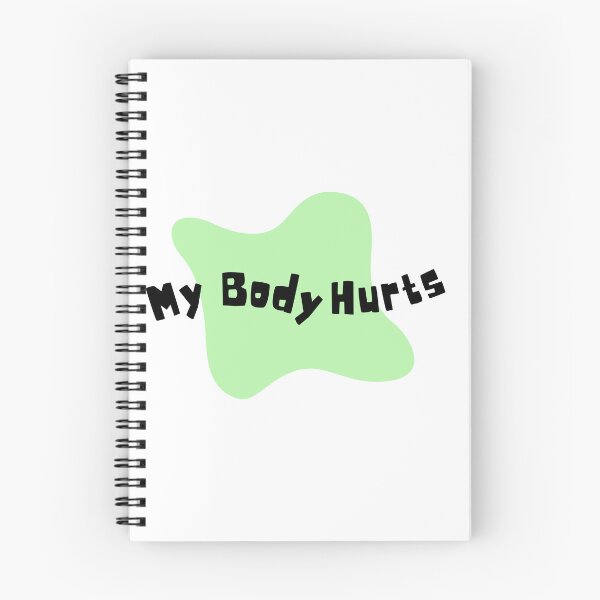 Item preview, My Body Hurts in Pastel Green designed and sold by Pink Ribbon.