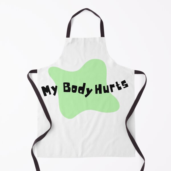 Item preview, My Body Hurts in Pastel Green designed and sold by Pink Ribbon.