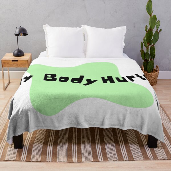 Item preview, My Body Hurts in Pastel Green designed and sold by Pink Ribbon.