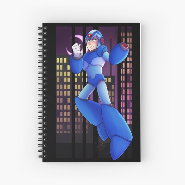 Mega Man X Heart Tank | Spiral Notebook