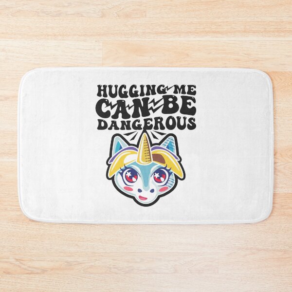Item preview, hugging me can be dangerous | unicorn | halloween  designed and sold by THROUGH-LIFE.