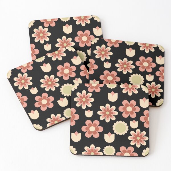 Item preview, Vintage Retro flowers design designed and sold by Itzjustlife.
