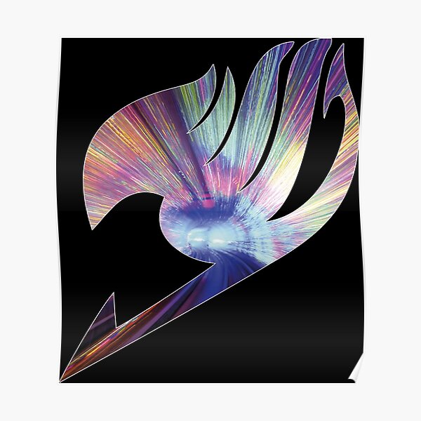"fairy tail, glitter fairy tail" Poster for Sale by RIFANAart Redbubble