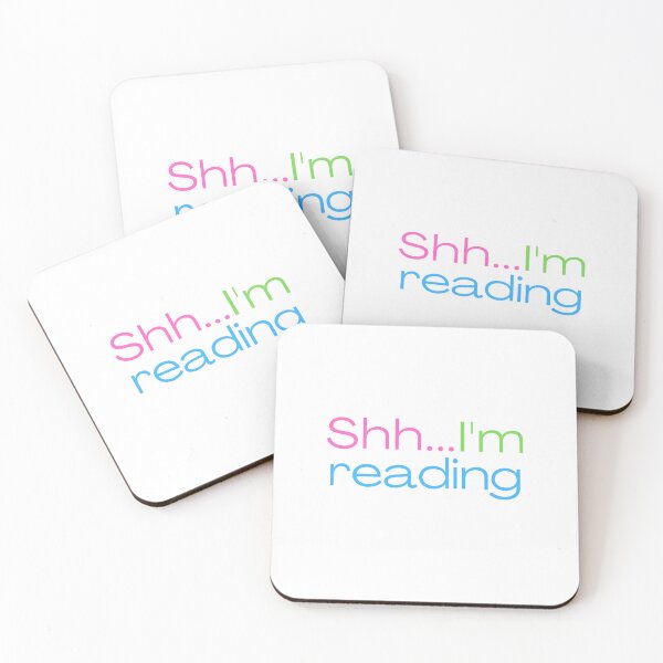 Item preview, Shh... I'm Reading. Pink designed and sold by A Fabulous Production.