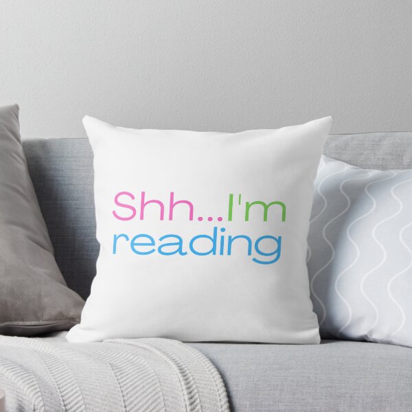 Item preview, Shh... I'm Reading. Pink designed and sold by A Fabulous Production.