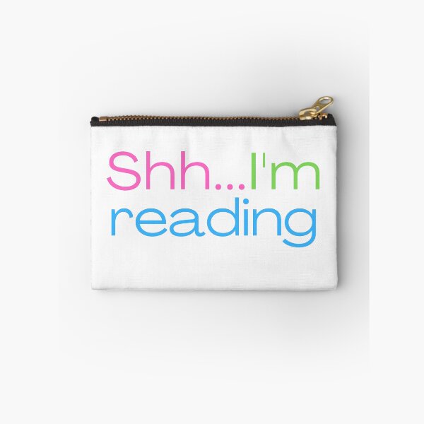 Item preview, Shh... I'm Reading. Pink designed and sold by A Fabulous Production.