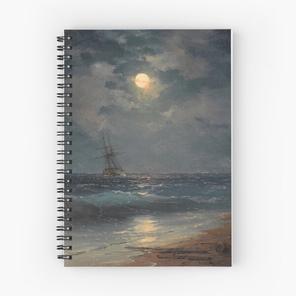 Item preview, Ship by Moonlight Ivan -  Ivan Konstantinovich Aivazovsky  designed and sold by TeeARTHY.