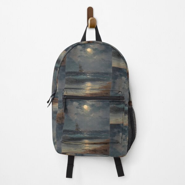 Item preview, Ship by Moonlight Ivan -  Ivan Konstantinovich Aivazovsky  designed and sold by TeeARTHY.