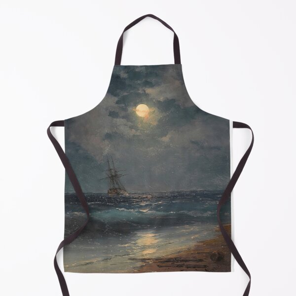 Item preview, Ship by Moonlight Ivan - Ivan Konstantinovich Aivazovsky designed and sold by TeeARTHY.