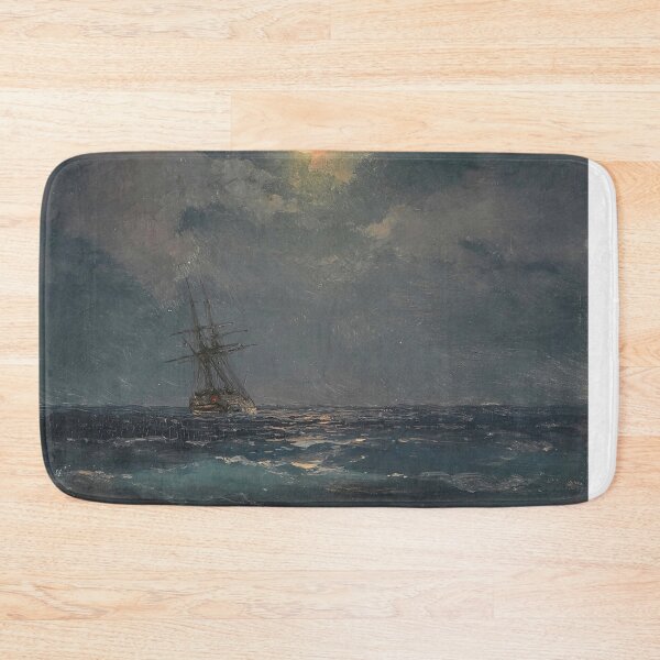 Item preview, Ship by Moonlight Ivan -  Ivan Konstantinovich Aivazovsky  designed and sold by TeeARTHY.
