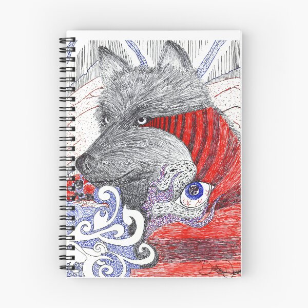 Item preview, Trippy Wolf designed and sold by Lucidesigns.