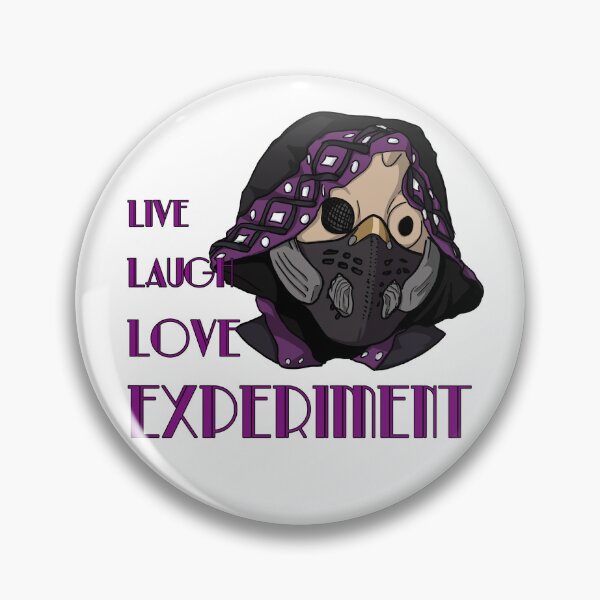 Item preview, Live, Laugh, Love, Experiment - Divine Intervention LARP designed and sold by jinsume.