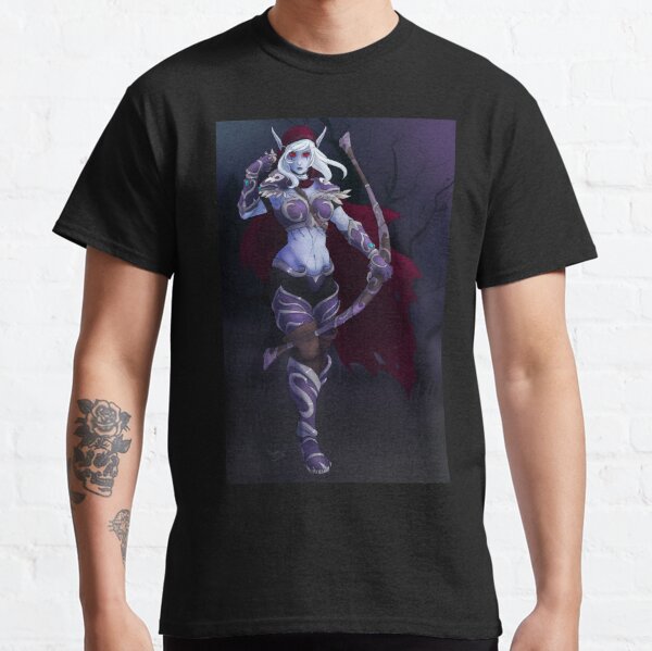 The Banshee Queen Sylvanas Windrunner T Shirt For Sale By Renonsprints Redbubble 