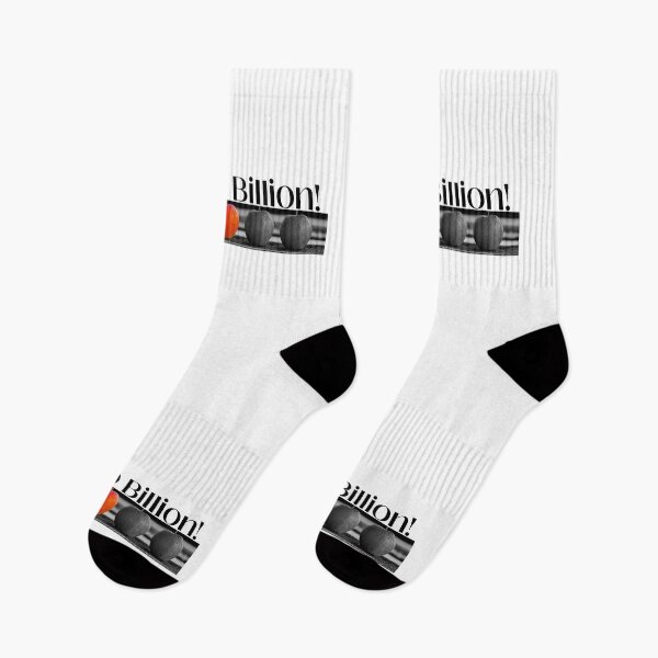 Item preview, 1 in 7.9 billion! - white writing designed and sold by TheMajesTee.