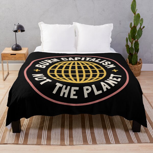 Item preview, Burn Capitalism, Not The Planet designed and sold by Picket Club.
