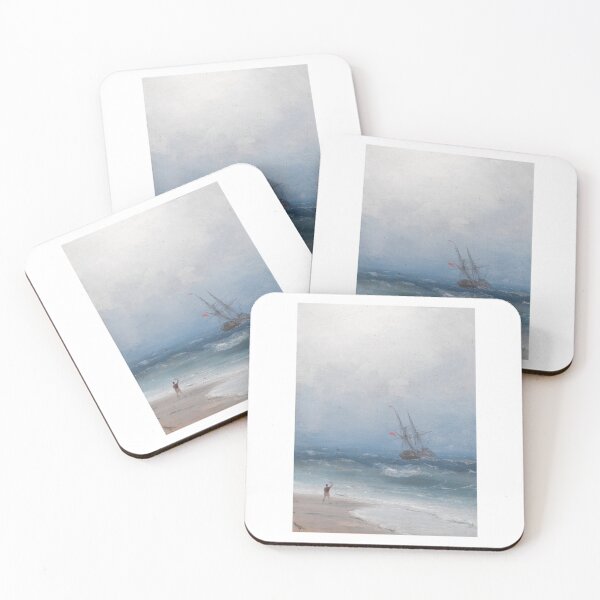 Item preview, Stormy Coast -  Ivan Konstantinovich Aivazovsky  designed and sold by TeeARTHY.