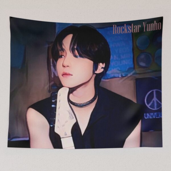 Item preview, Ateez Rockstar Yunho designed and sold by LiveKpop.