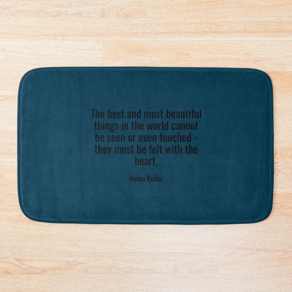 Item preview, Helen Keller Quote - feel with the heart   designed and sold by PeakStyle100.