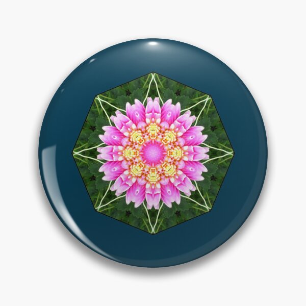 Item preview, PINK DAHLIA MANDALA    designed and sold by PeakStyle100.