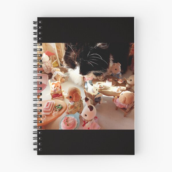 Item preview, Kitty Comes for High Tea designed and sold by theimprinted7.