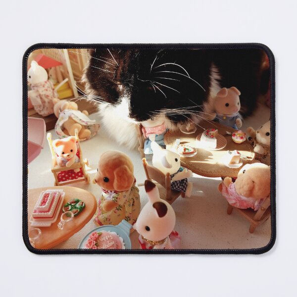 Item preview, Kitty Comes for High Tea designed and sold by theimprinted7.