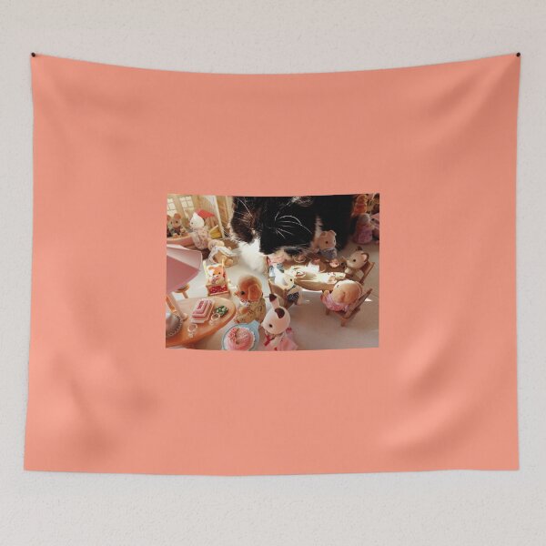 Item preview, Kitty Comes for High Tea designed and sold by theimprinted7.