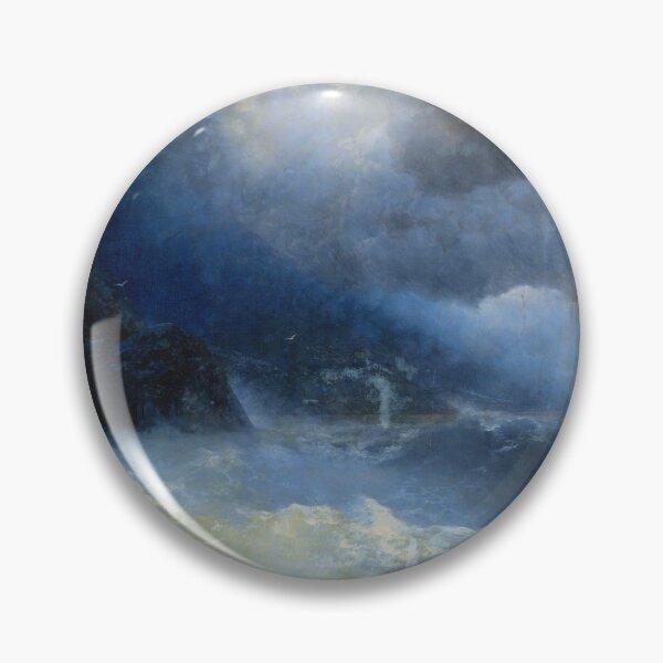 Item preview, The storm at Cape Aya -  Ivan Konstantinovich Aivazovsky  designed and sold by TeeARTHY.