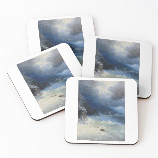 Item preview, The storm at Cape Aya -  Ivan Konstantinovich Aivazovsky  designed and sold by TeeARTHY.