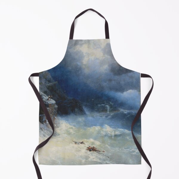 Item preview, The storm at Cape Aya - Ivan Konstantinovich Aivazovsky designed and sold by TeeARTHY.