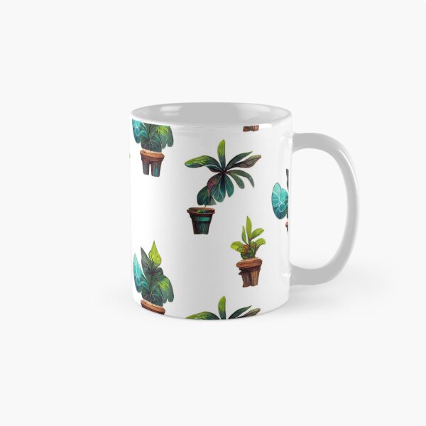 Aperçu de l'œuvre Ensemble d'autocollants de plantes d'intérieur de forêt tropicale / Ensemble d'aimants créée et vendue par RadicalWombat.