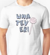 Camiseta unisex ¡Lo que sea! Cita y Fluffy Pen