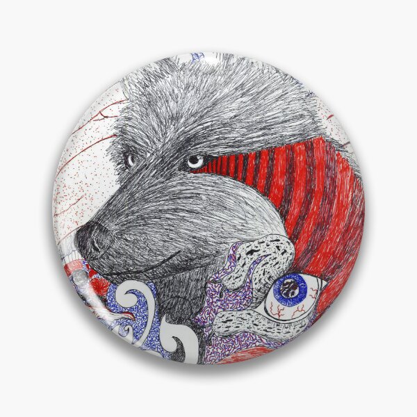 Item preview, Trippy Wolf designed and sold by Lucidesigns.