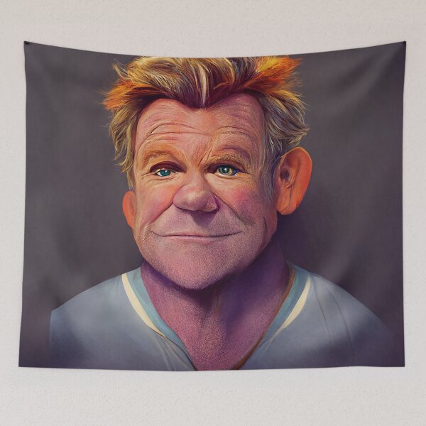 Item preview, Gordon Ramsay designed and sold by HomelessMonkey.