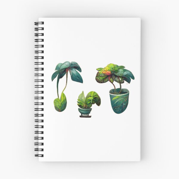 Aperçu de l'œuvre Ensemble d'autocollants de plantes d'intérieur de forêt tropicale / Ensemble d'aimants créée et vendue par RadicalWombat.