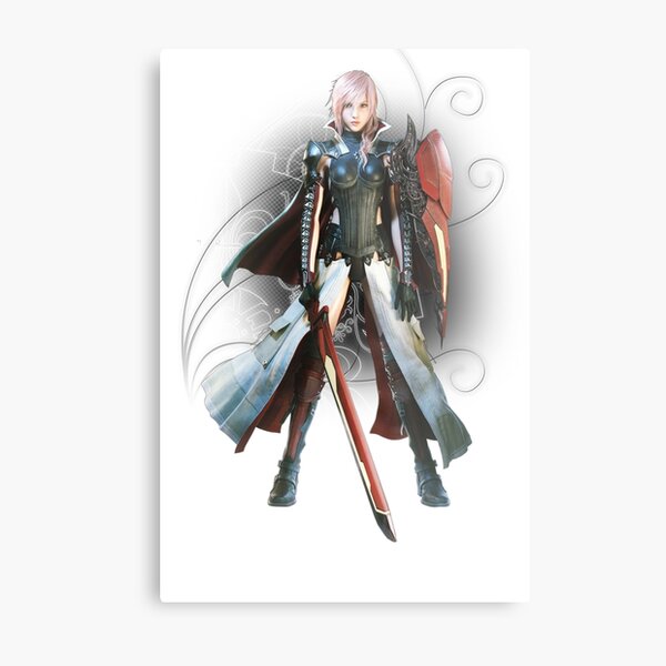 Final Fantasy Lightning Returns - Lightning (Claire Farron) Metal Print