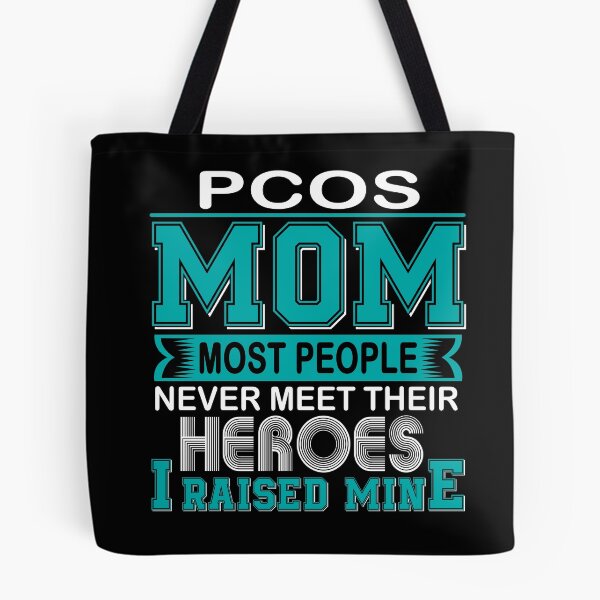 Item preview, Proud PCOS Mom Most People Never Meet Their Heroes I Raise Mine designed and sold by frechettee.