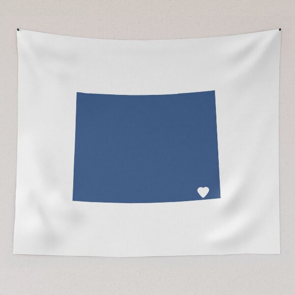 Item preview, Wyoming Love in Blue designed and sold by Maren Misner.